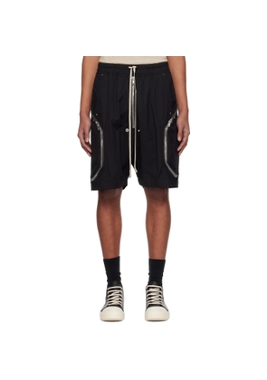 Rick Owens Black Temple Heizer Bela Shorts