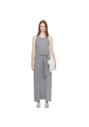LISA YANG Gray 'The Angeline' Maxi Dress