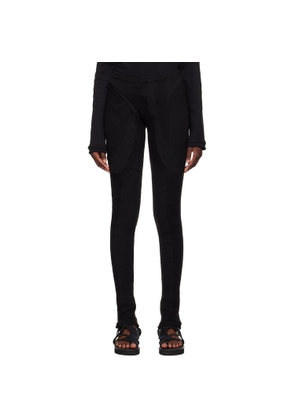 Ottolinger Black Deconstructed Trousers