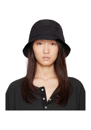 JACQUEMUS Black 'The Nylon' Bucket Hat