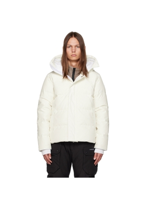 Canada Goose White HUMANATURE MacMillan Down Jacket