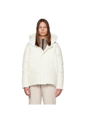 Canada Goose White HUMANATURE Wyndham Down Jacket