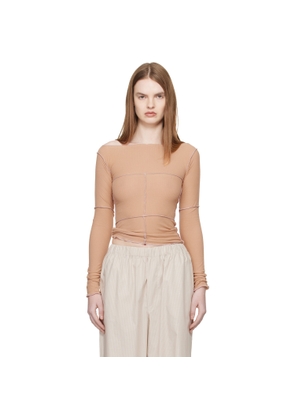 Baserange Tan Cinder Long Sleeve T-shirt