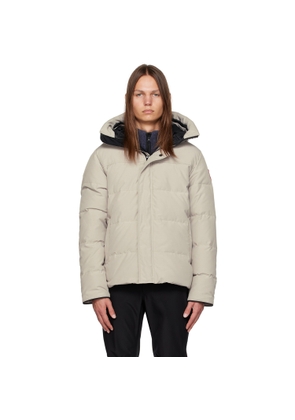 Canada Goose Beige MacMillan Down Jacket