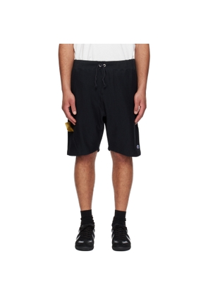 UNDERCOVER Black Champion Edition UC1F4502 Shorts