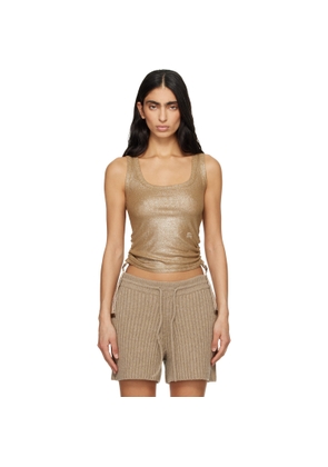 Burberry Brown Festival Viscose Tank Top