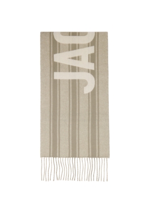 JACQUEMUS Gray 'The Jacquemus' Scarf
