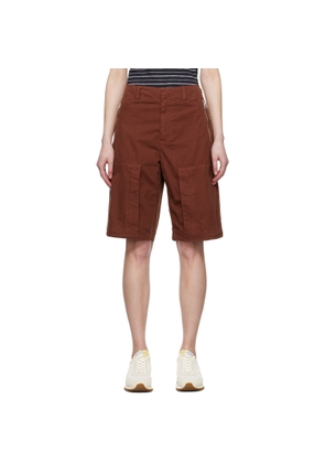 rag & bone Burgundy Kai Shorts