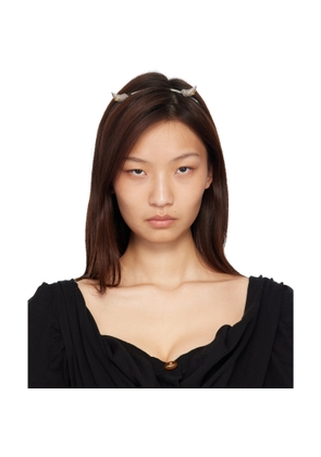 Vivienne Westwood Silver Vivienne's Horn Alice Headband