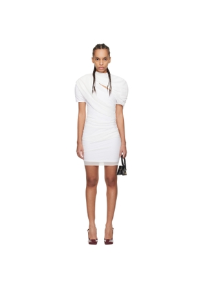 JACQUEMUS White 'The Castagna' Minidress