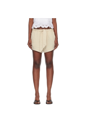 Isabel Marant Etoile Off-White Birva Shorts