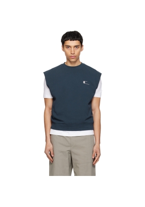 CARRER Navy Ferro Tank Top