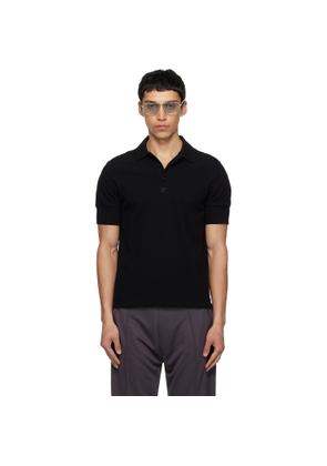 Courrèges Black Signature Polo