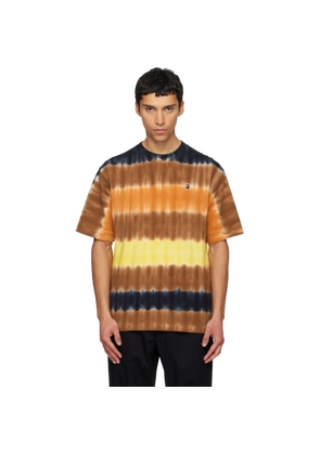 BAPE Brown Drip Stripe One Point T-shirt