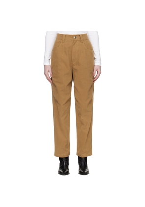 Isabel Marant Etoile Tan Opalyna Jeans