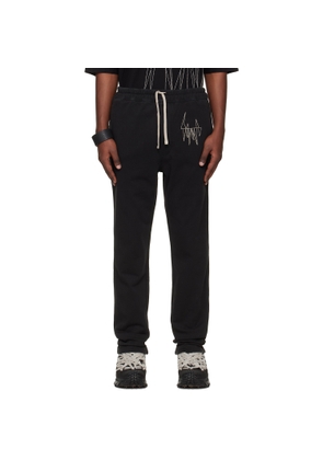Rick Owens Moncler + Rick Owens Black Jogger Sweatpants