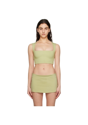 GUIZIO Green Celestial Tank Top