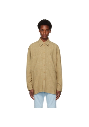 Nanushka Khaki Damir Shirt