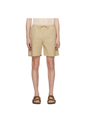 Nanushka Taupe Olin Shorts