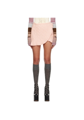 GUIZIO Pink Gemma Miniskirt