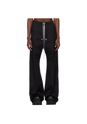 Rick Owens Black Temple Wide Bela Trousers