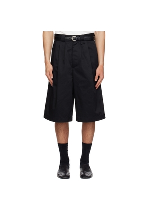 WILLY CHAVARRIA Black Borracho Shorts