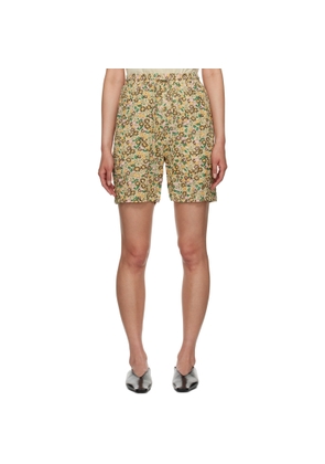 Nanushka Yellow Doxxi Shorts