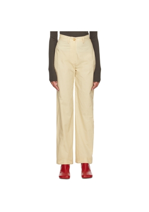 Nanushka Off-White Nessa Trousers