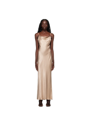 BEC + BRIDGE Taupe Malia Maxi Dress