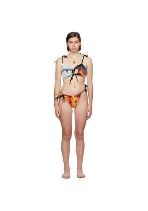 Rave Review SSENSE Exclusive Black Luna Lana Bikini