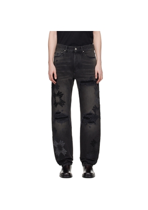 AMIRI Black MA Quad MX1 Straight Jeans