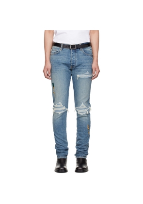 AMIRI Blue 'Chateau Keys' MX1 Jeans