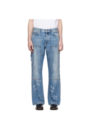 AMIRI Blue MA Quad Carpenter Jeans