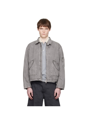 COOR Gray Organic Cotton Washed MK-3 Jacket