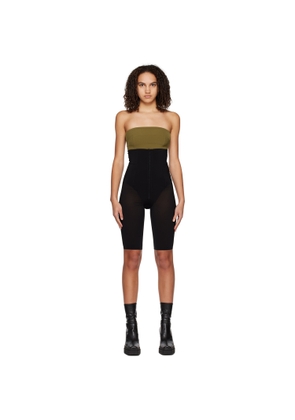 Yuzefi Black Hook-Eye Shorts