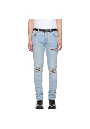 AMIRI Blue Croc MX1 Jeans