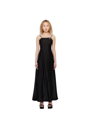 Han Kjobenhavn Black Square Neck Maxi Dress