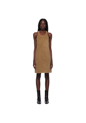 TOTEME Tan Scoop Neck Midi Dress