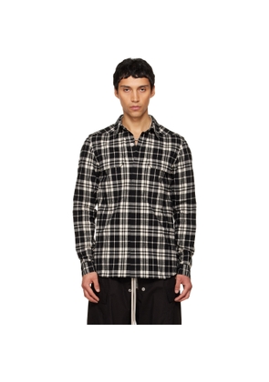 Rick Owens Black Temple Outershirt