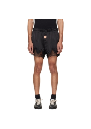 Martine Rose Black French Knicker Shorts