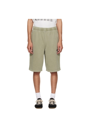 Martine Rose Khaki Sweat Shorts
