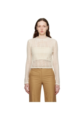 RECTO Off-White Adria Long Sleeve T-Shirt