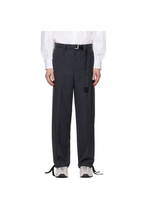 sacai Gray Suiting Trousers