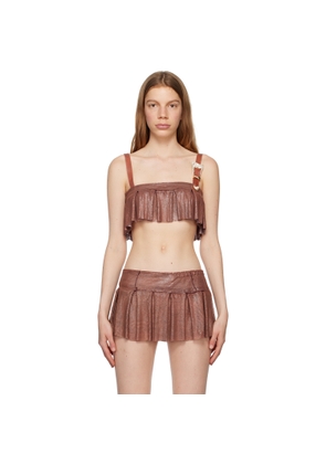Poster Girl Brown Nova Tank Top