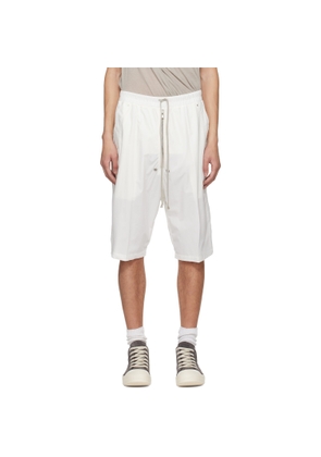 Rick Owens Off-White Temple Bela Pods Shorts