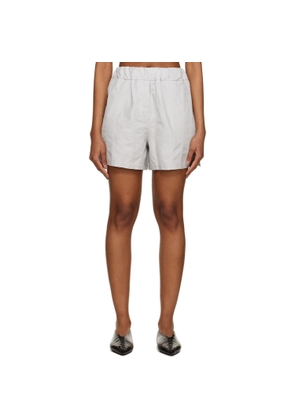 Elleme Gray Casual Shorts