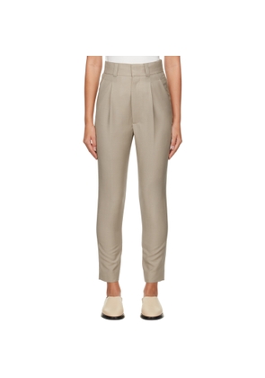 Fear of God Beige Straight-Leg Trousers