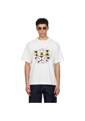 Kenzo White Kenzo Paris 'KENZO Wild Tiger' Oversized T-shirt