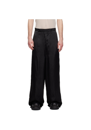 Rick Owens Black Temple Tailored Firbanks Trousers