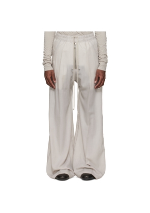 Rick Owens Off-White Temple Wide Bela Trousers